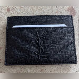 NEW YSL card holder